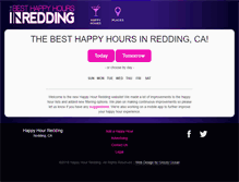 Tablet Screenshot of happyhourredding.com